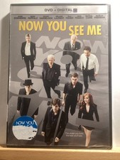 Now You See Me DVD, 2013 Jesse Eisenberg - Woody Harrelson - Morgan Freeman