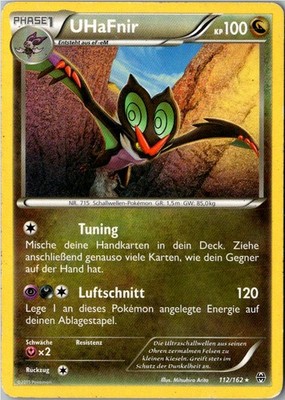 Pokemon UHaFnir 112/162 TURBOstart Deutsch