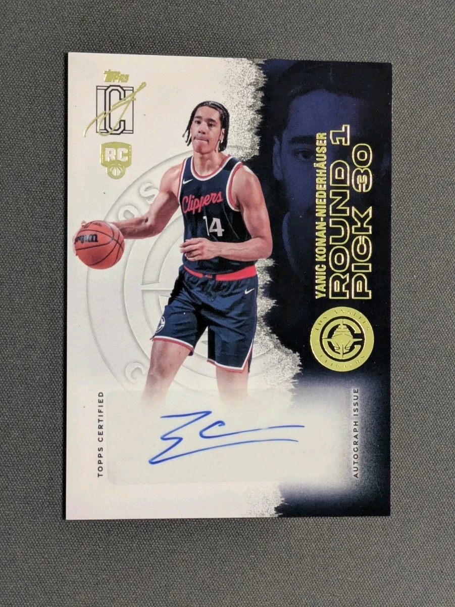 Topps Los Angeles Clippers Basketball Autographed Sports Trading