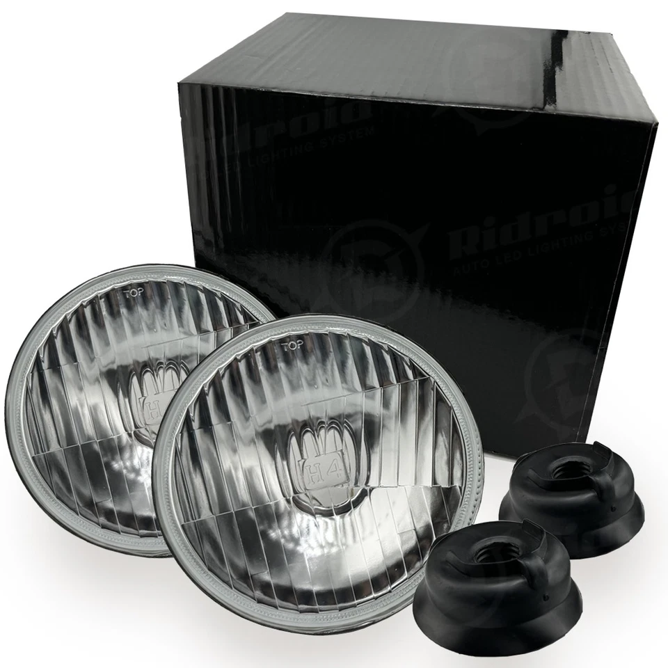 Faros LED de haz alto/bajo DRL de 5,75" 5-3/4 pulgadas 4 piezas para Ford Thunderbird Torino Foto 3 de 4