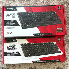 HyperX Alloy Rise 75 75% Mechanical Wired USB-C RGB Removable Plate Black
