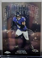 Topps All-Chrome Roquan Smith Baltimore Ravens Baltimore All-Chrome ACT-21 NFL