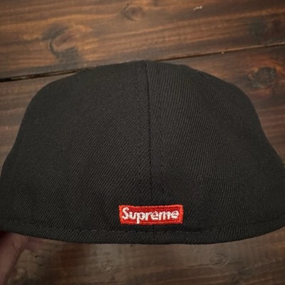 Supreme Screw Ball S Logo New Era 59Fifty Fitted Hat Sz 7 1/8