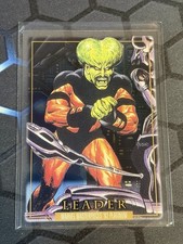 2024 SkyBox Marvel Masterpieces 92 Platinum Leader #42 Clear Cut