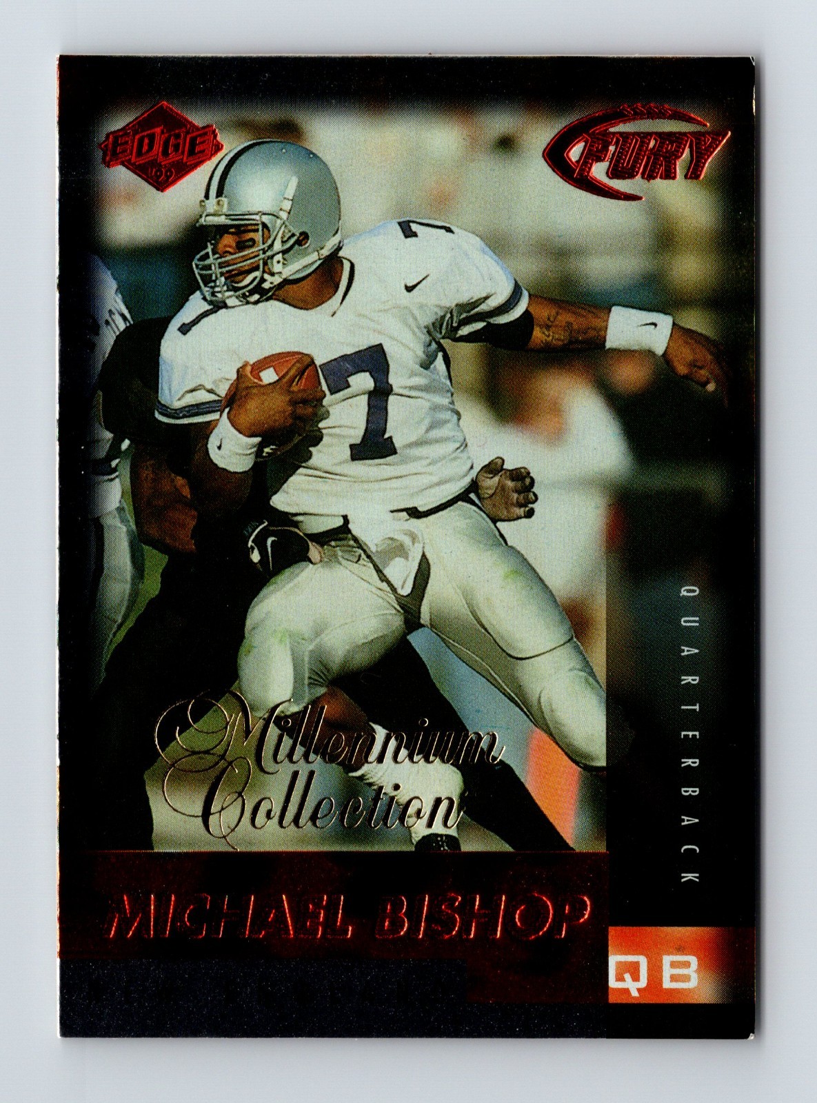 1999 Collector's Edge Fury Rookie Millennium Collection Red Michael Bishop