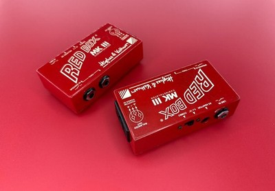 2x Hughes & Kettner Red Box MKIII Lautsprecherbox Simulator