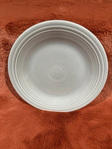 Homer Laughlin Fiestaware Dinner Plate Light Grey
