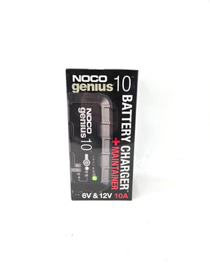 NOCO GENIUS10 Smart Charger 10A 6V/12V Auto Marine Trickle Maintainer