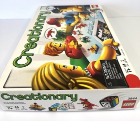 Lego Creationary Game 3844 complete with manual & box, Very Good Condition