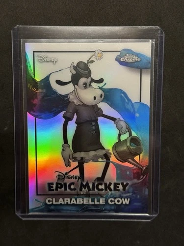 2026 Topps Disney Neon Clarabelle Cow Epic Mickey #EM-3