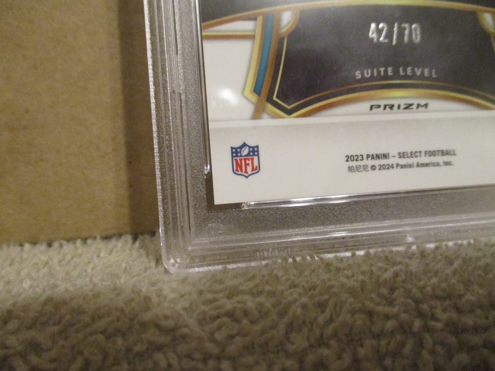 2023 PANINI SELECT DE'VON ACHANE #459 RC SUITE DRAGON SCALE PRIZM 42/70 PSA 10 view 18