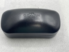 COACH New York Black Hard Clam Shell Eyeglasses Sunglasses Case