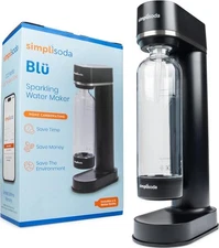 BLÜ Sparkling Water Maker, Premium Soda Streaming Machine, Carbonated Water And