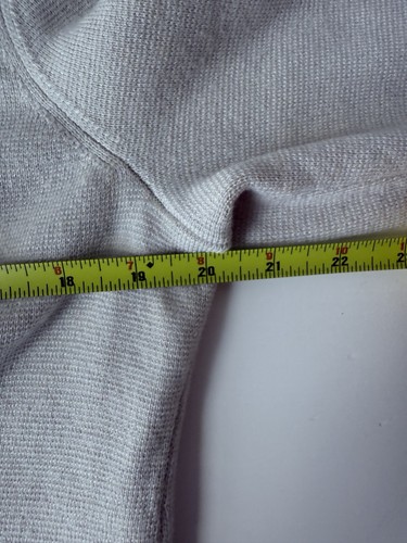 TALBOTS CREAM IVORY PURE MERINO WOOL MILITARY SWEATER JACKET CARDIGAN sz XL - Picture 7 of 10