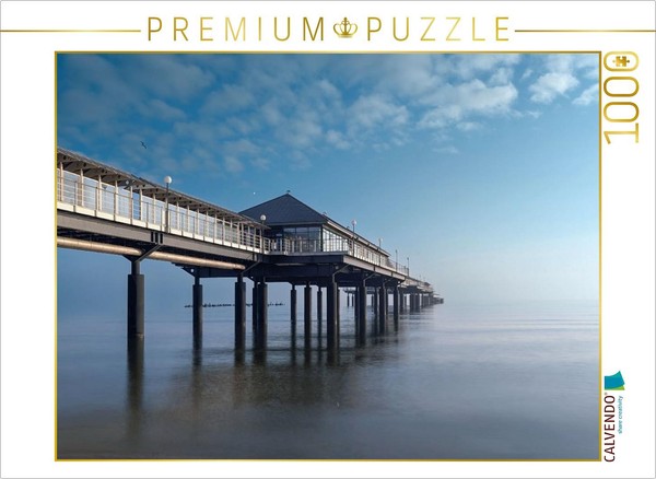 Calvendo Puzzle SeebrüCke In Heringsdorf | 1000 Teile Lege-GrößE 64 × 48 Cm Foto-image