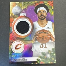 Topps 2025-26 Holiday Jarrett Allen #PR-JA Player Relics Purple Glitter /199