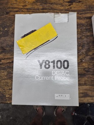 FLUKE Y8100 DC/AC CURRENT PROBE W BOX PPWK - VGC