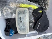 Aqualung Sport Snorkel Mask with Deep See Neoprene Hood and Snorkel Set