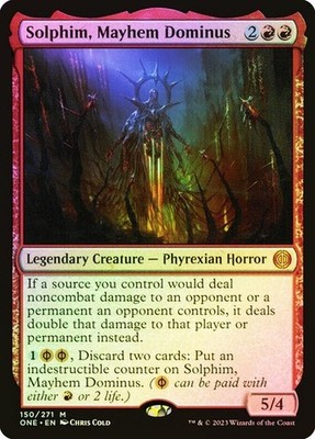 Solphim, Mayhem Dominus *Foil* - ONE - NM - Magic The Gathering - MTG