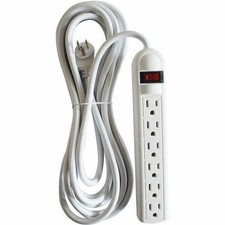 Compucessory 6-Outlet Power Strips 55157
