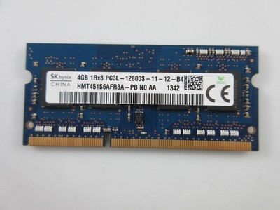 RAM Speicher SO-DIMM 4GB PC3L-12800S SK HYNIX HMT451S6AFR8A-PB Original #1
