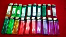 Cheap Clear Cigarette Lighter  Disposable Lighters Lot - 20pcs