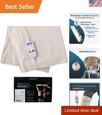 Medical Grade Heating Pad with Automatic Moist Heat by Thermotech, High-Heat ...