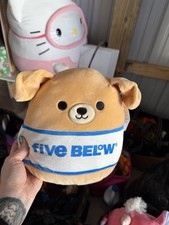 Pre-owned Squishmallows Spencer The Dog 8” Five Below Plush Toy