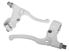 Dia-Compe Tech 5 NON-LOCKING BMX freestyle brake levers lever set - WHITE