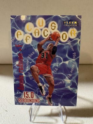 1998-99 Fleer Tradition - Plus Factor Dennis Rodman #139 Bulls