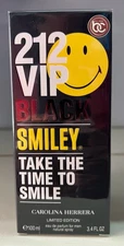 212 VIP Black Smiley Ltd Edition Men’s 3.4 Eau De Parfum Spray