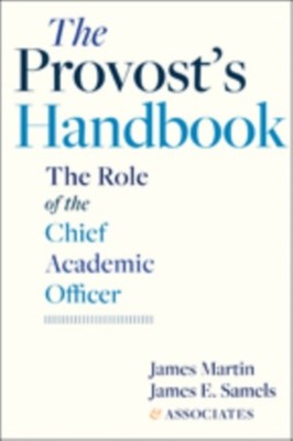 THE PROVOSTS HANDBOOK THE ROLE OF THE C by MARTIN, JAMES Hardback Self Help