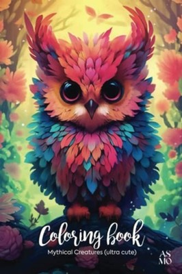 Coloring Book - Mythical Creatures (ultra Cute) -  NEW JANE. MATHEW 2023-05-13