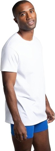 Fruit of the Loom Big/Tall Men's Short Sleeve Crew T-Shirt, White - 6 Pack - 第 9/24 張圖片