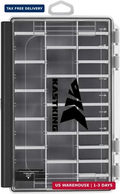 Waterproof Tackle Box,3600 and 3700 Tackle Trays,Organizer with Removable Divide