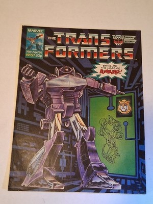 TRANSFORMERS Marvel UK #57 4/19/86 Plight Of The Bumblebee Pt 1 SEE DESCRIPTION