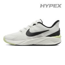 Nike Star Runner 4 GS 'Summit White Black' Kids DX7615-102 New Size