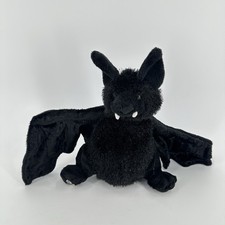 GANZ Webkinz Black Bat Plush Stuffed Animal Retired No Code HM367 Halloween 8"