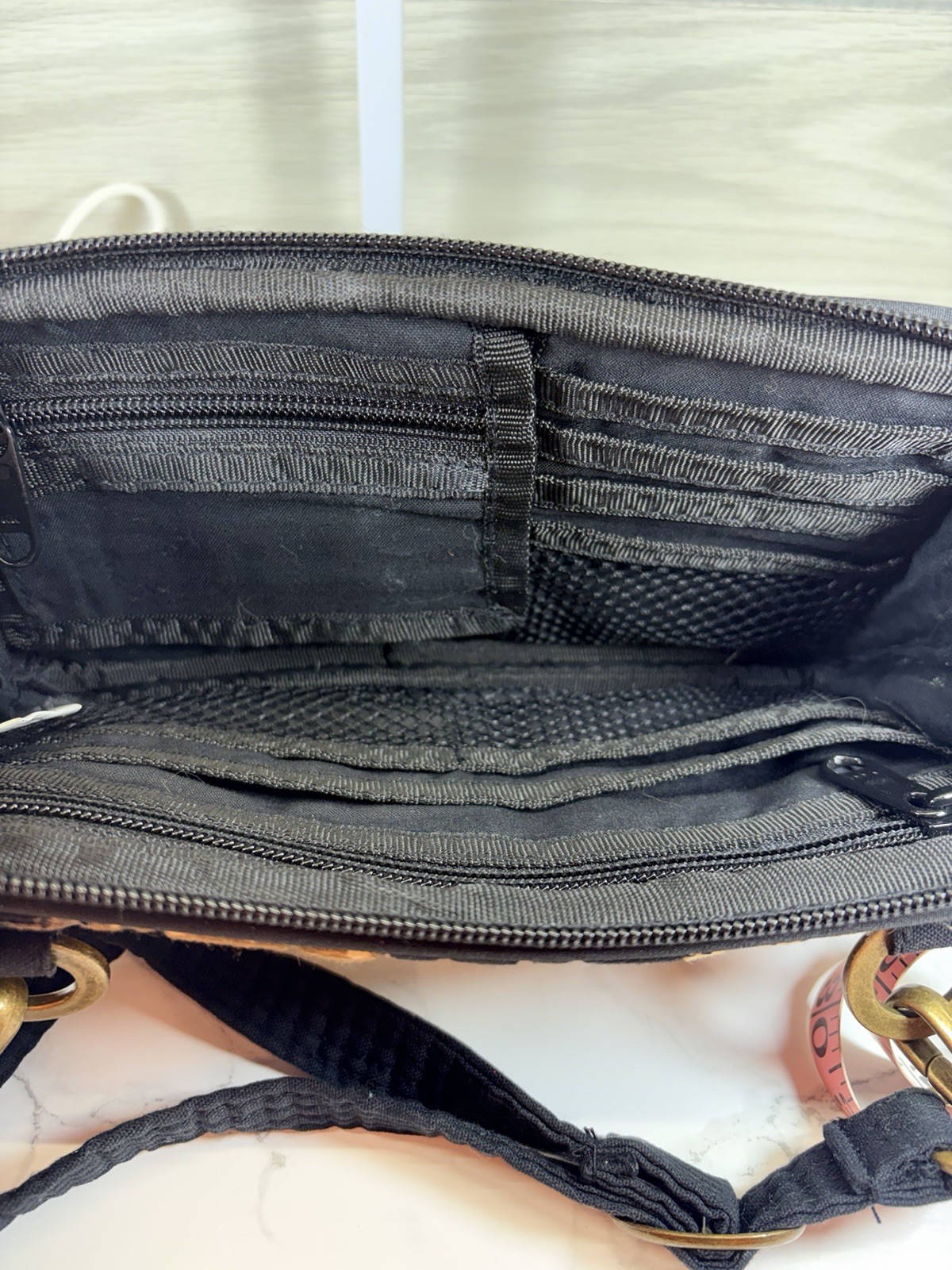 Donna Sharp Vintage Quilted Patchwork Shoulder Ba… - image 7