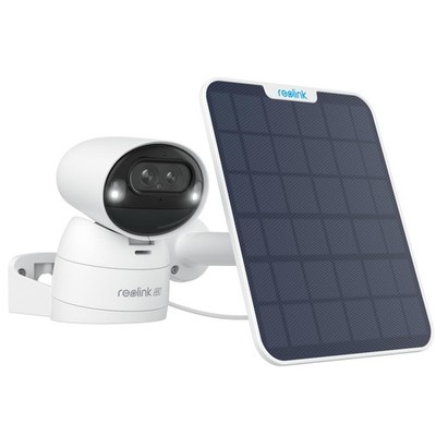 4K Dual-Lens Solar Security Cameras Wireless Outdoor/Indoor, Argus Track + 6W...
