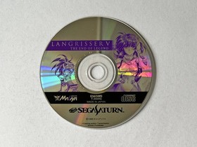 Sega Saturn SS Langrisser V with obi Sega Saturn SS Langrisser V