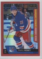 2016 O-Pee-Chee Platinum Marquee Rookies Red Prism 102/199 Jimmy Vesey #190 0a1