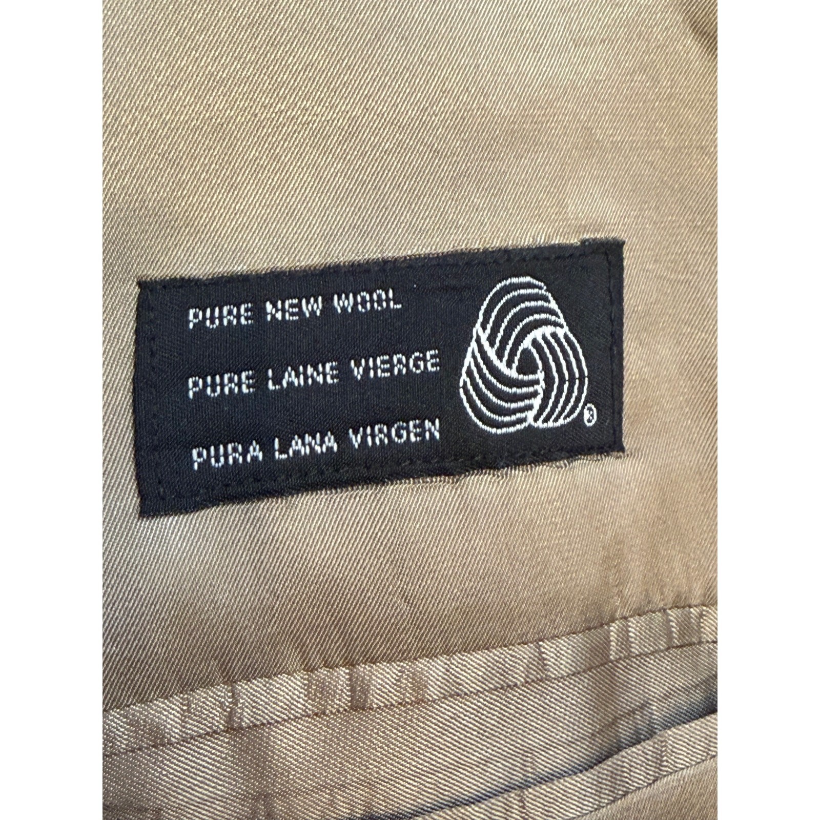 Chaps Ralph Lauren Men 46 Wool 2 Button Blazer Classic Dress Jacket Suit Coat thumbnail 4