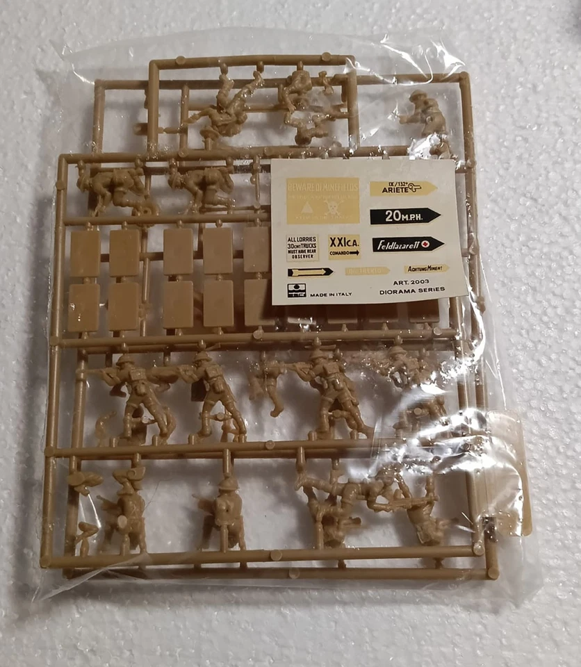 MODEL KIT 1/72 ESCI DIORAMA: EL ALAMEIN - Immagine 2 di 4