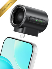 Aecooly Powerful USB C Phone Fan 17000 RPM High Speed 36ft/s Airflow Mini Cooler