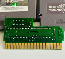 Athletic World Nintendo NES 1986 TESTED WORKING 5 SCREW CARTRIDGE