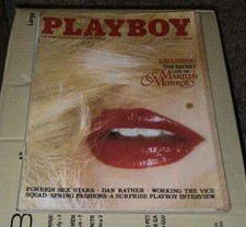 Play Boy Magazine May 1979 with Center Fold The Secret Life of Marilyn Monroe