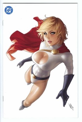 All Star Comics #58 (2025) Warren Louw Virgin LTD 750 1ST Power Girl Homage