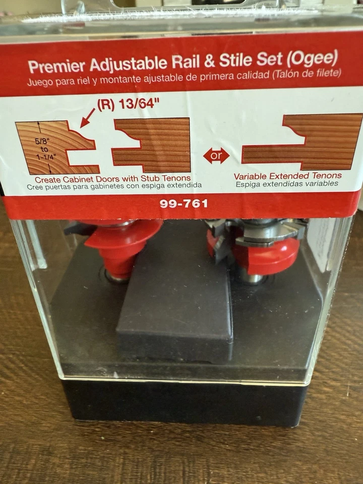 New Premier Adjustable Rail & Stile Set (Ogee) - Image 2 of 4