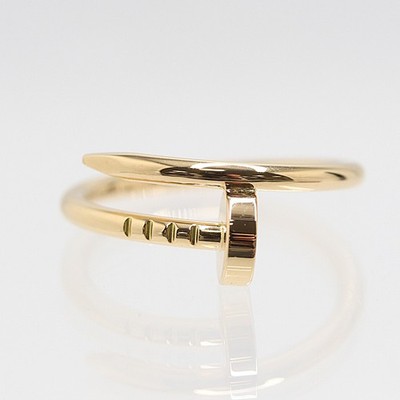 Cartier Juste Un Clou SM Ring 750 YG 3.3g #49 246201